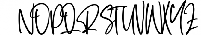 Standstill - Cute Handwritten Font Font UPPERCASE