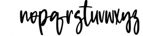 Standstill - Cute Handwritten Font Font LOWERCASE