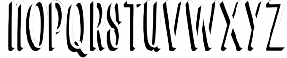 Starblock - Layered Font 1 Font LOWERCASE
