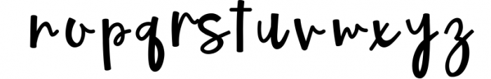Starburst - A Bold Script Font Font LOWERCASE