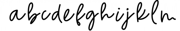Starfish - Handwritten Script Font Font LOWERCASE