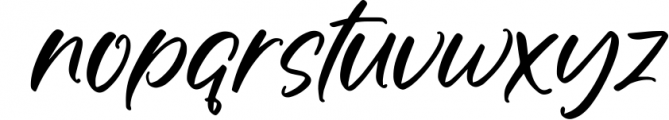 Starlight - Beauty Handlettered Font Font LOWERCASE