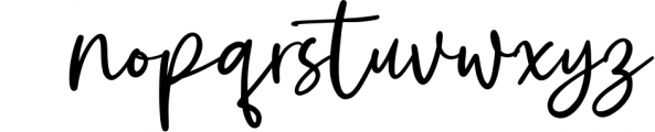 Starling Bright-Elegant Handwritten Font Font LOWERCASE