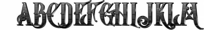 Starship Typeface Font UPPERCASE