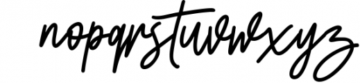 Starstoles Signature Script Typeface 2 Font LOWERCASE