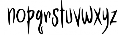 Starving Font Font LOWERCASE