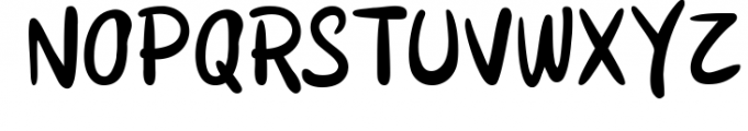 Stassyun Handwriting Font Font UPPERCASE