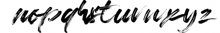 State Moques | Brush Script Font Font LOWERCASE