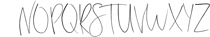 Stay Late - A Handwritten Font Font UPPERCASE