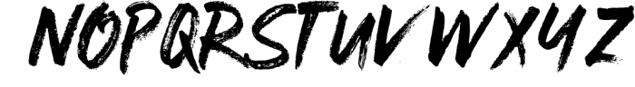 Stay Weird - Brush Font + Swashes 1 Font LOWERCASE
