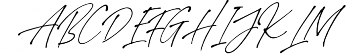 Stephen & Gillion - Signature Script 1 Font UPPERCASE
