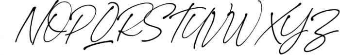 Stephen & Gillion - Signature Script 1 Font UPPERCASE