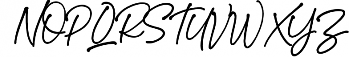 Stephen & Gillion - Signature Script 2 Font UPPERCASE