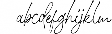 Stephen & Gillion - Signature Script Font LOWERCASE