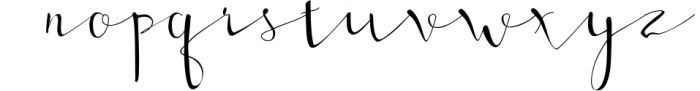 Sthephanie Script Font LOWERCASE