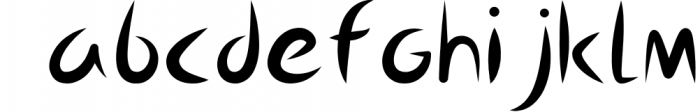 Stocker Font LOWERCASE