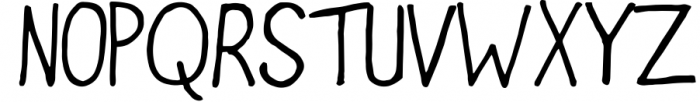 Stoony - Handwritten Font Font UPPERCASE