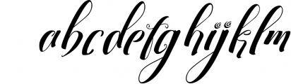 Strawberry Family 5 Font LOWERCASE