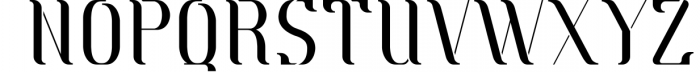 Streching Strokes - Classic Serif Font UPPERCASE