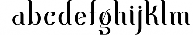Streching Strokes - Classic Serif Font LOWERCASE