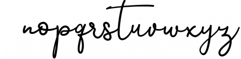 Stylish Signature Font - Southern Lourent Font LOWERCASE