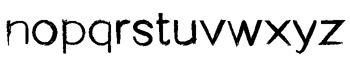 ST Hanekam Brush Font LOWERCASE