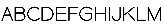 ST Hanekam Rounded Font UPPERCASE