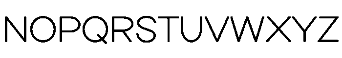 ST Hanekam Rounded Font UPPERCASE