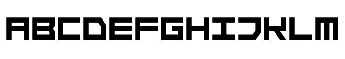 ST-SimpleSquare Font UPPERCASE
