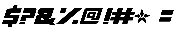 STAR7 Font OTHER CHARS