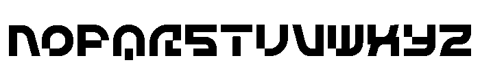 STARBLASTERdemo Font LOWERCASE