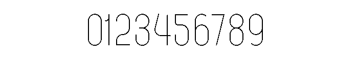STF_OBLONGUS Font OTHER CHARS