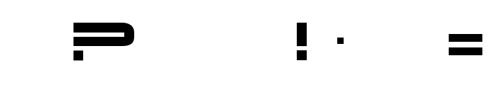 STR Font OTHER CHARS