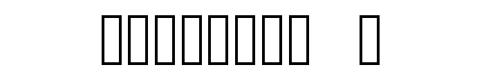 STRUKTUR Font OTHER CHARS
