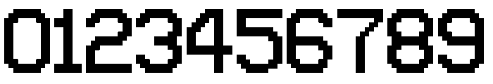 STV5730A Regular Font OTHER CHARS