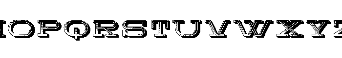 Stabbed Regular Font UPPERCASE