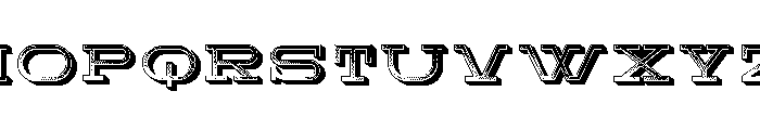 Stabbed Regular Font LOWERCASE