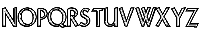 StahlSteel Font UPPERCASE