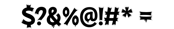Stain Street PERSONAL USE Regular Font OTHER CHARS