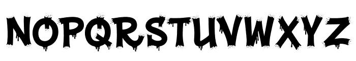 Stain Street PERSONAL USE Regular Font UPPERCASE