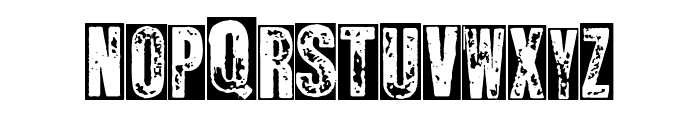 Stamp Revolution Font UPPERCASE