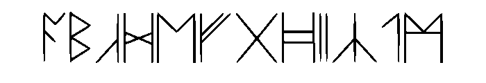 Standard Celtic Rune Ex Regular FONT