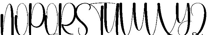 Standby Font UPPERCASE