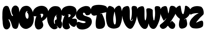 Star Blast Regular Font UPPERCASE