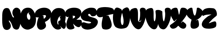 Star Blast Regular Font LOWERCASE