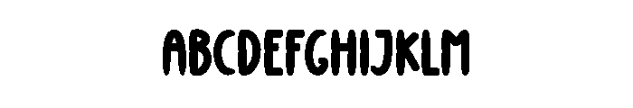 Star Brush Font UPPERCASE