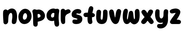 Star Cartoon Font LOWERCASE