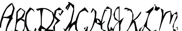 Star Cat Font UPPERCASE