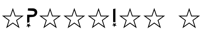 Star Dust Font OTHER CHARS