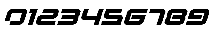 Star Eagle 2 Bold Expand Ital Font OTHER CHARS